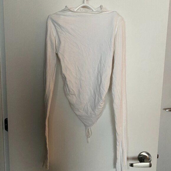 ARE YOU AM I SAIA TOP WHITE - Picture 2 of 5